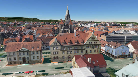 3D City Model Reutlingen
